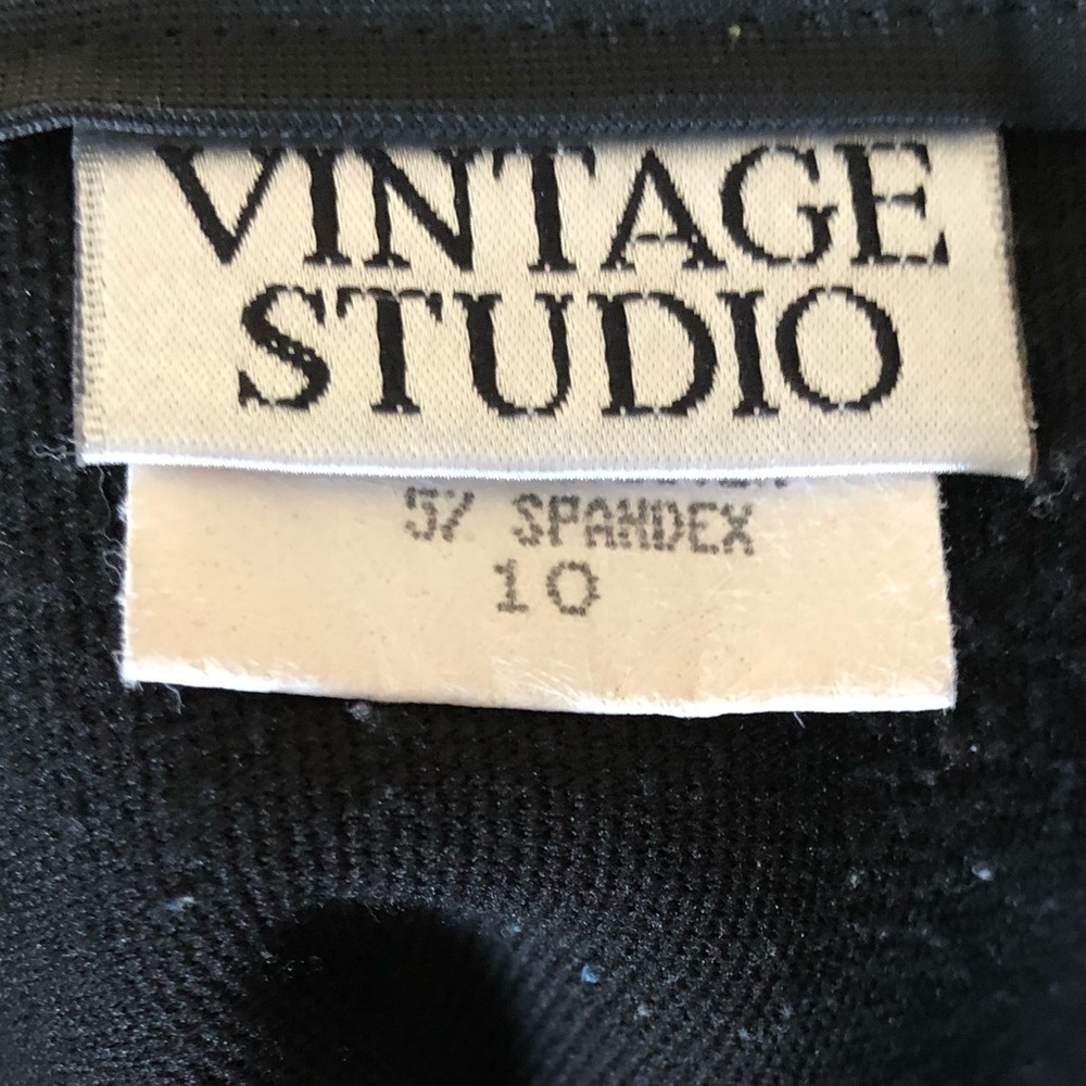 Vintage Studio Black Skirt - Picture 4 of 8
